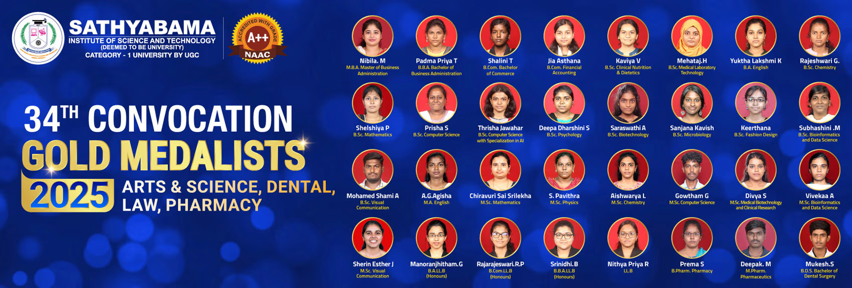 Gold Medalist 2025 2